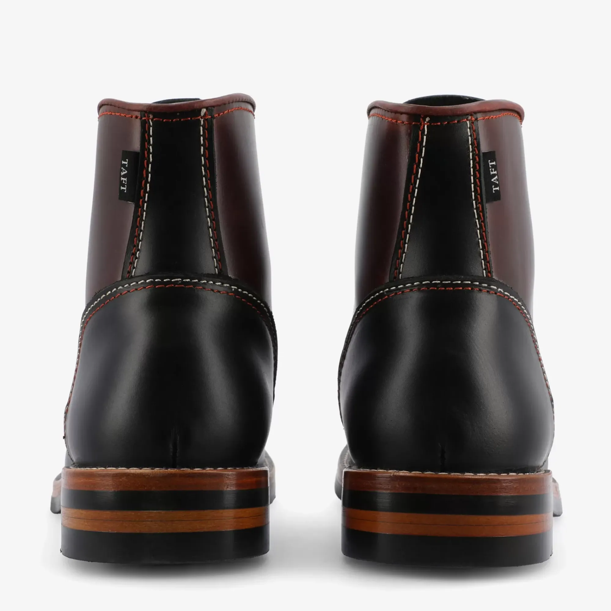 Discount TAFT Model 007 Boot In Black/Cherry