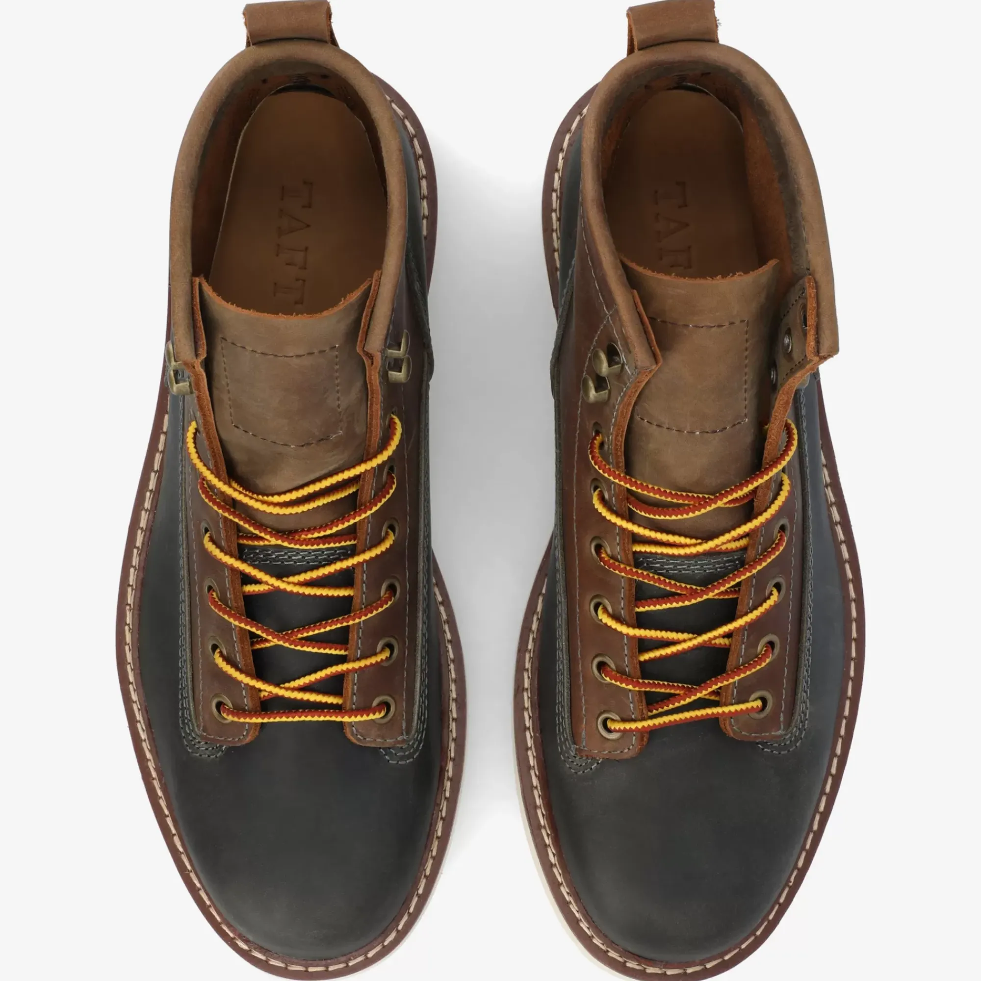 Online TAFT Model 001 Boot In Blue/Brown