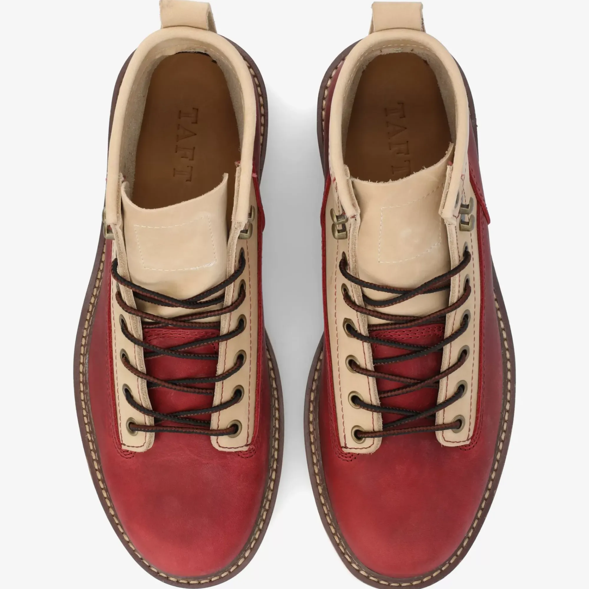 Hot TAFT Model 001 Boot In Cherry/Cream