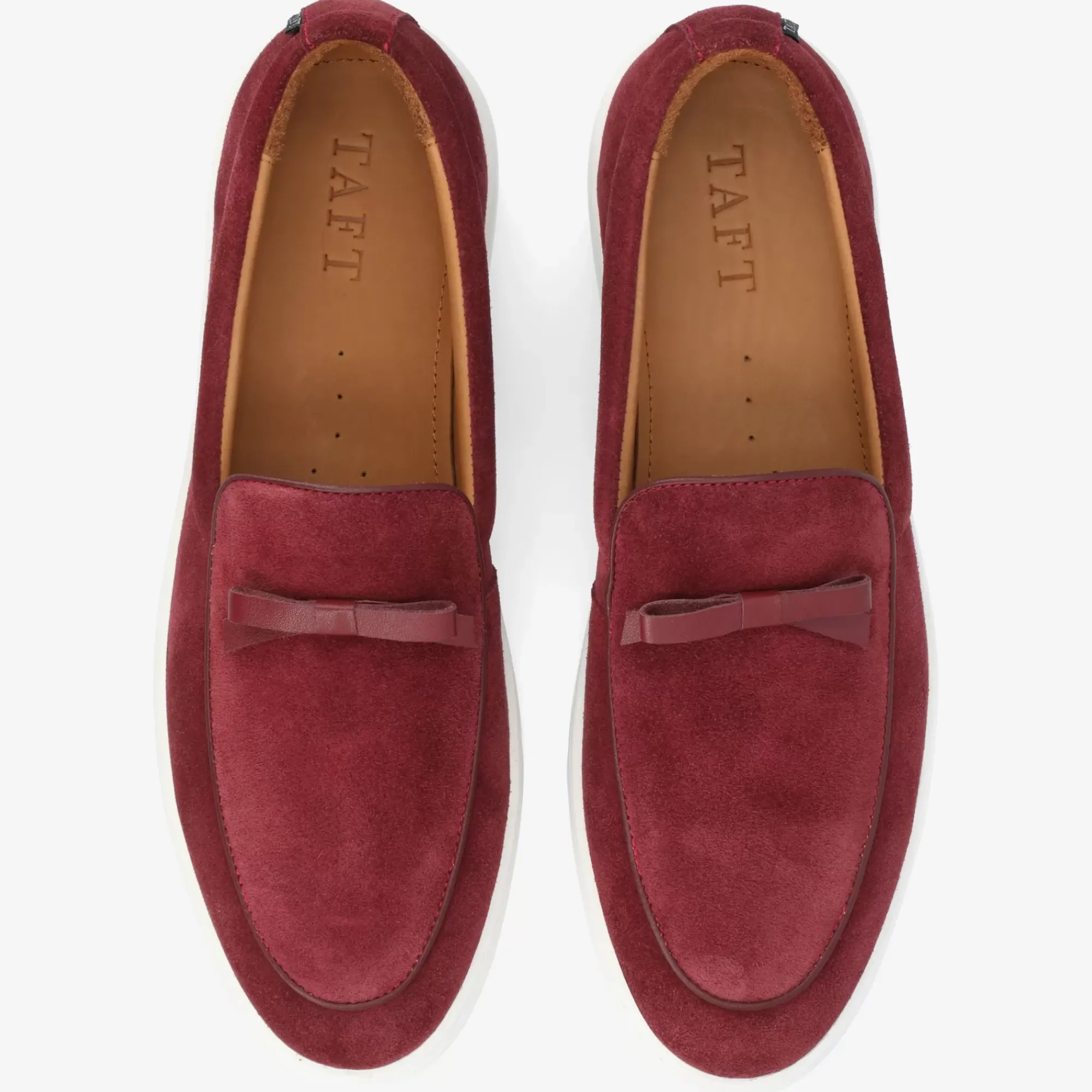 Clearance TAFT Model 108 Loafer In Cherry