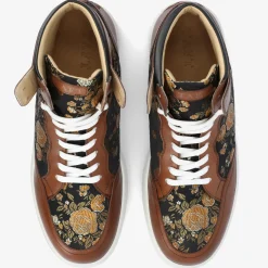New TAFT Rapido Brown High Top Sneakers - Eden |