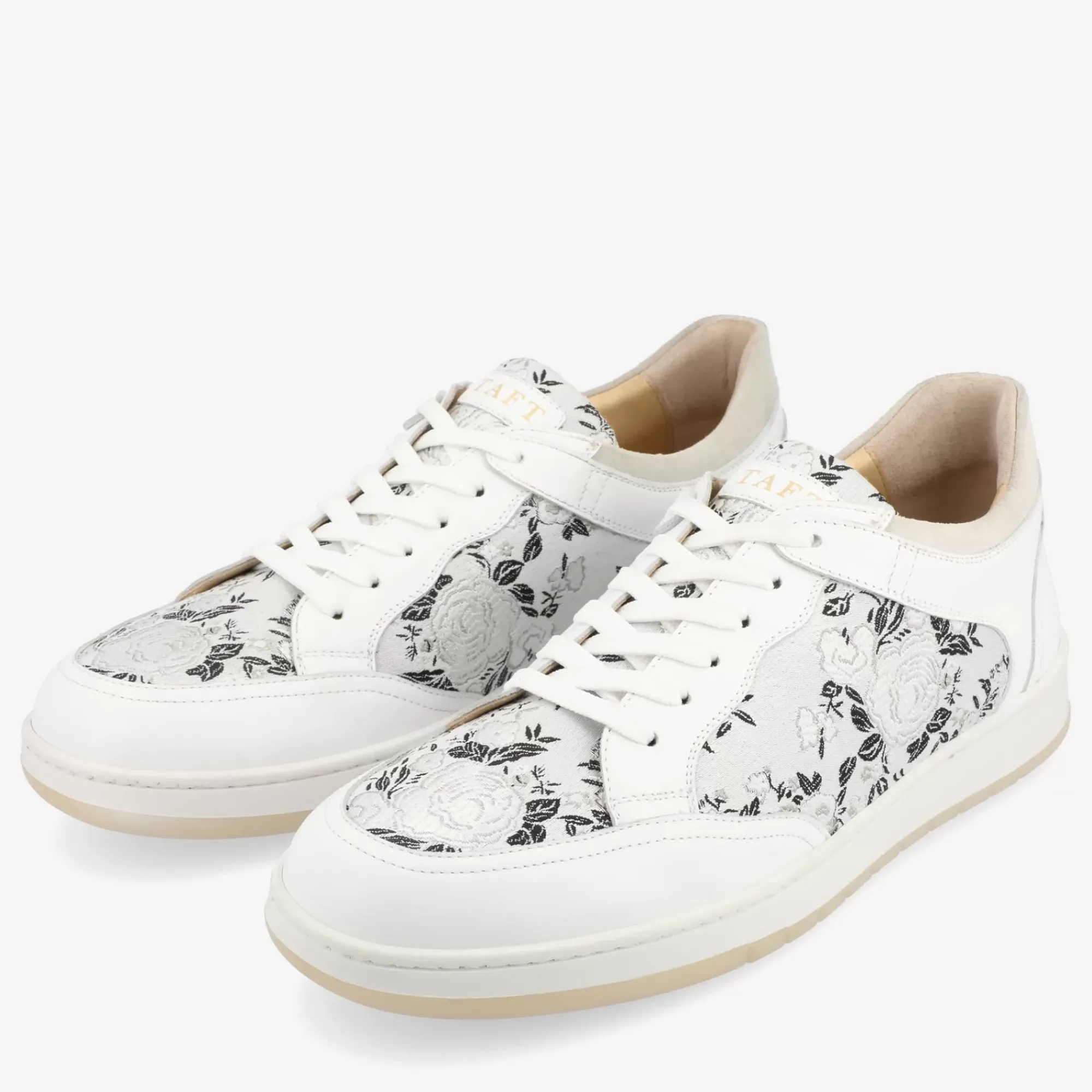 Sale TAFT Rapido Low In Eden Blanc - White Casual Shoes For Men |