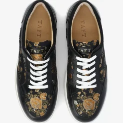 New TAFT Rapido Low In Eden Noir - Black Leather Sneakers |