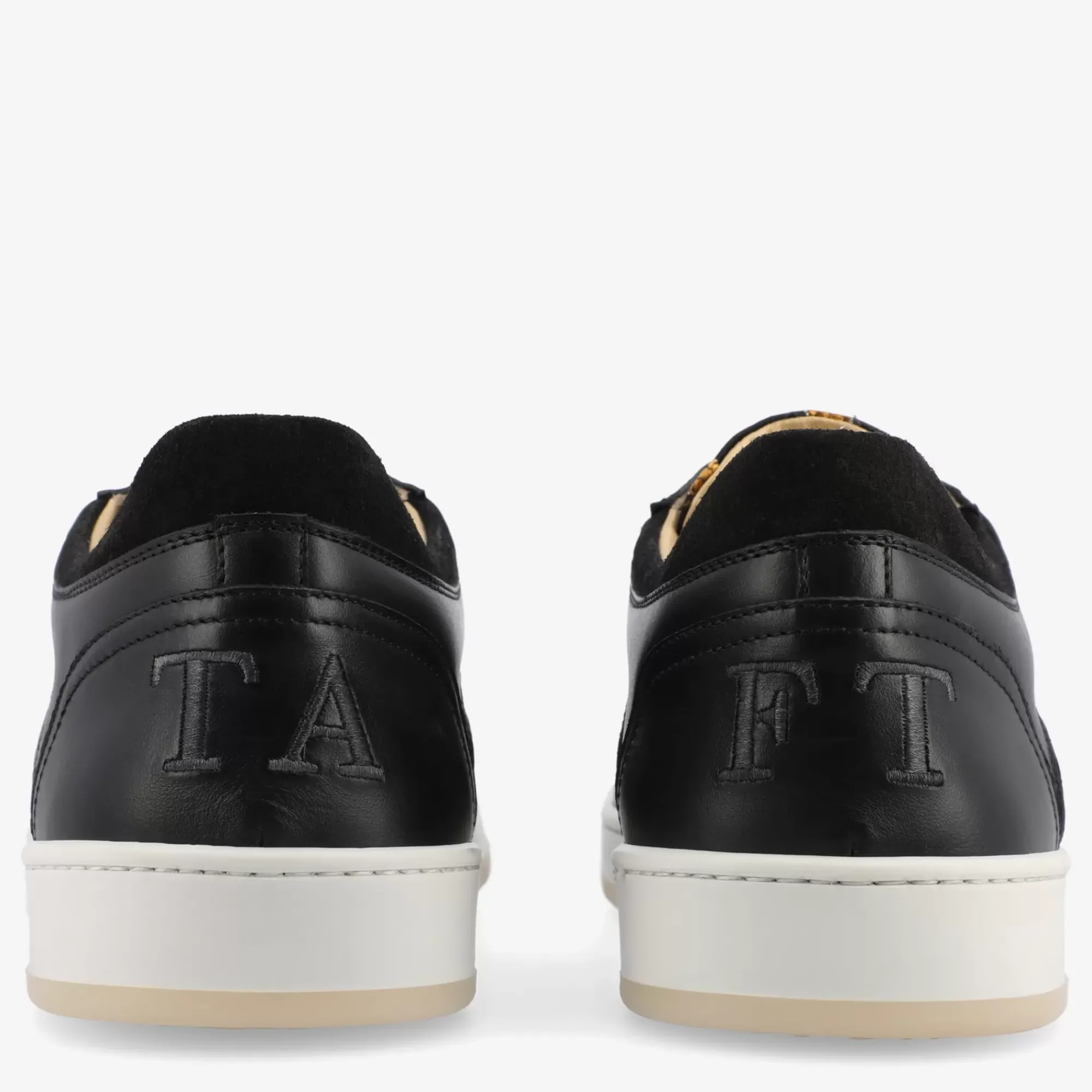New TAFT Rapido Low In Eden Noir - Black Leather Sneakers |
