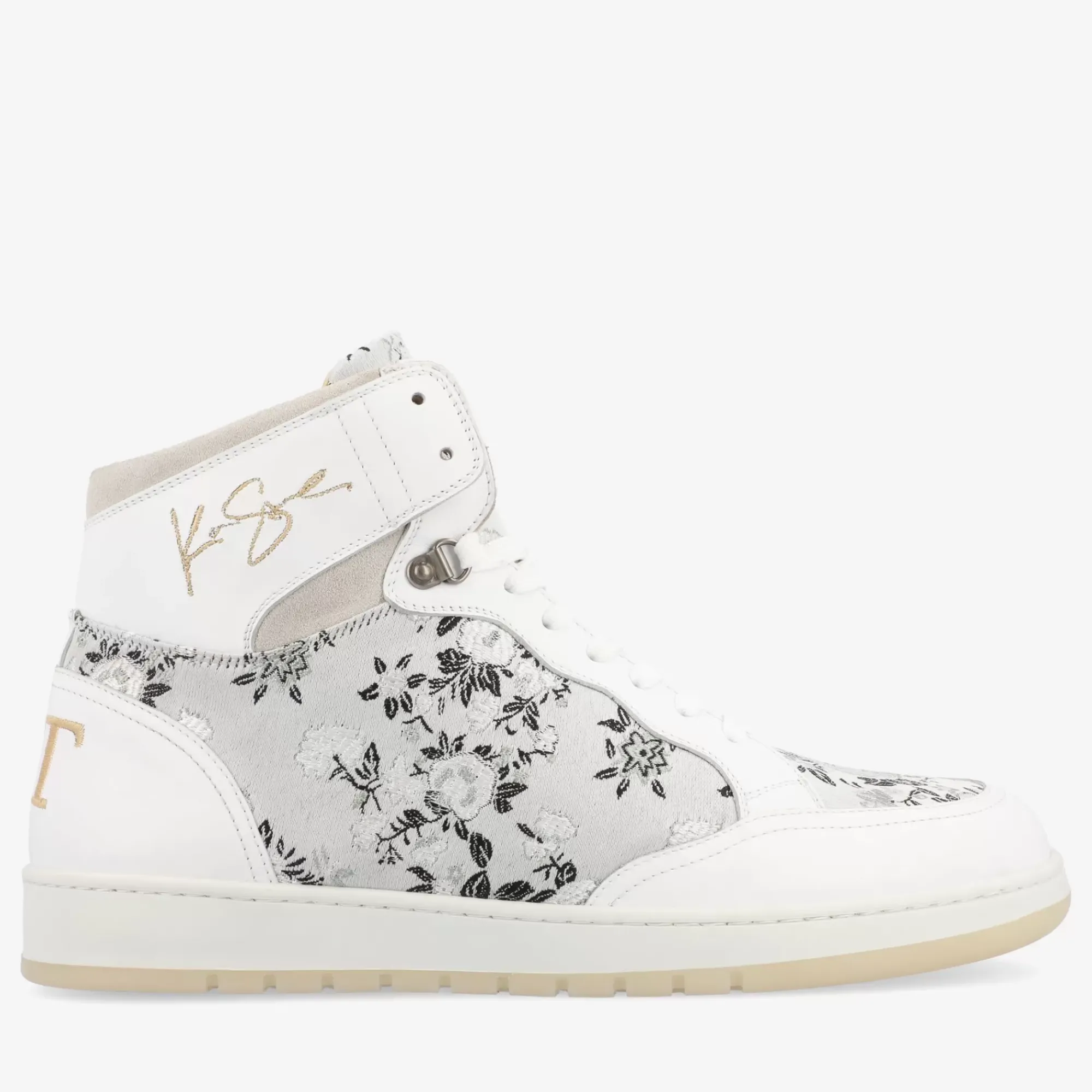 TAFT Rapido Mens White High Tops - Eden Blanc |