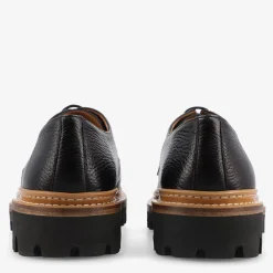Hot TAFT The Country Derby In Black - Deerskin Shoe |