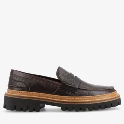 Online TAFT The Country Loafer In Coffee - Dark Brown Loafer |