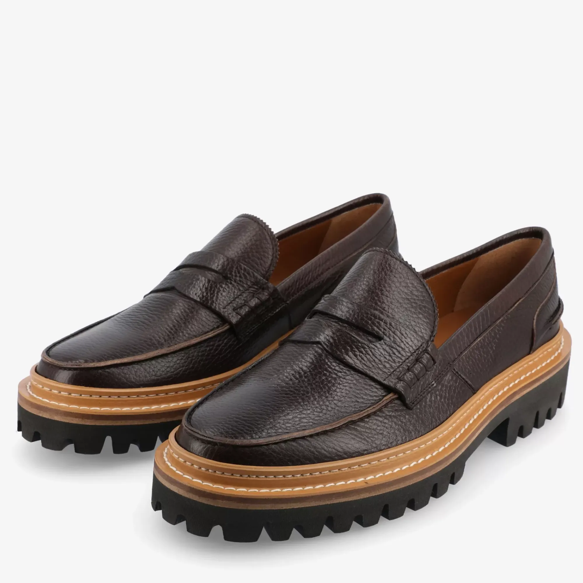 Online TAFT The Country Loafer In Coffee - Dark Brown Loafer |