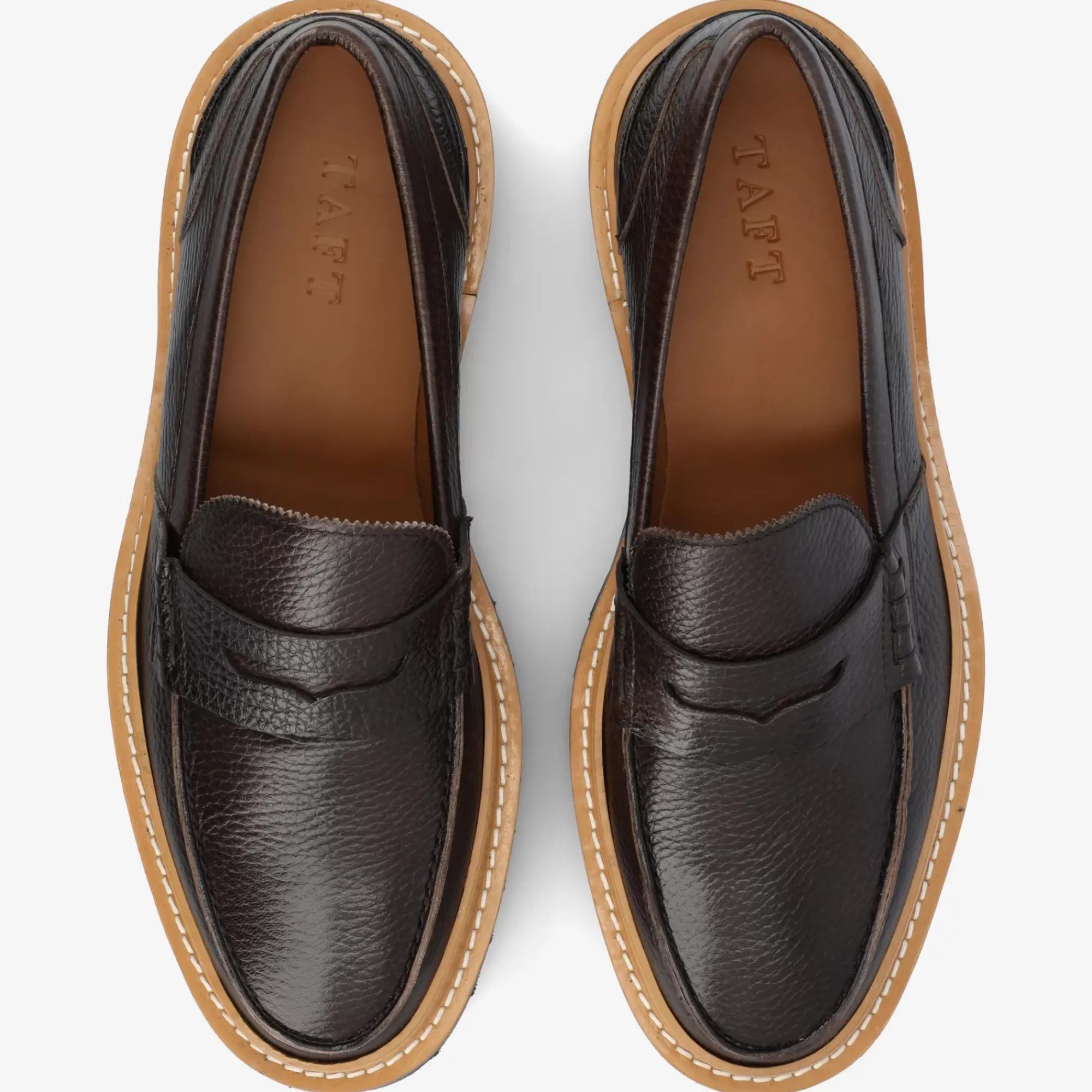 Online TAFT The Country Loafer In Coffee - Dark Brown Loafer |