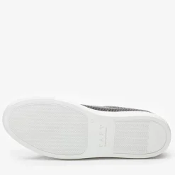 Discount TAFT The Fifth Ave Sneaker In Stone Pebbled Leather |