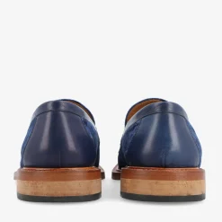 Hot TAFT The Fitz Loafer In Deep Azure - Velvet Loafers |