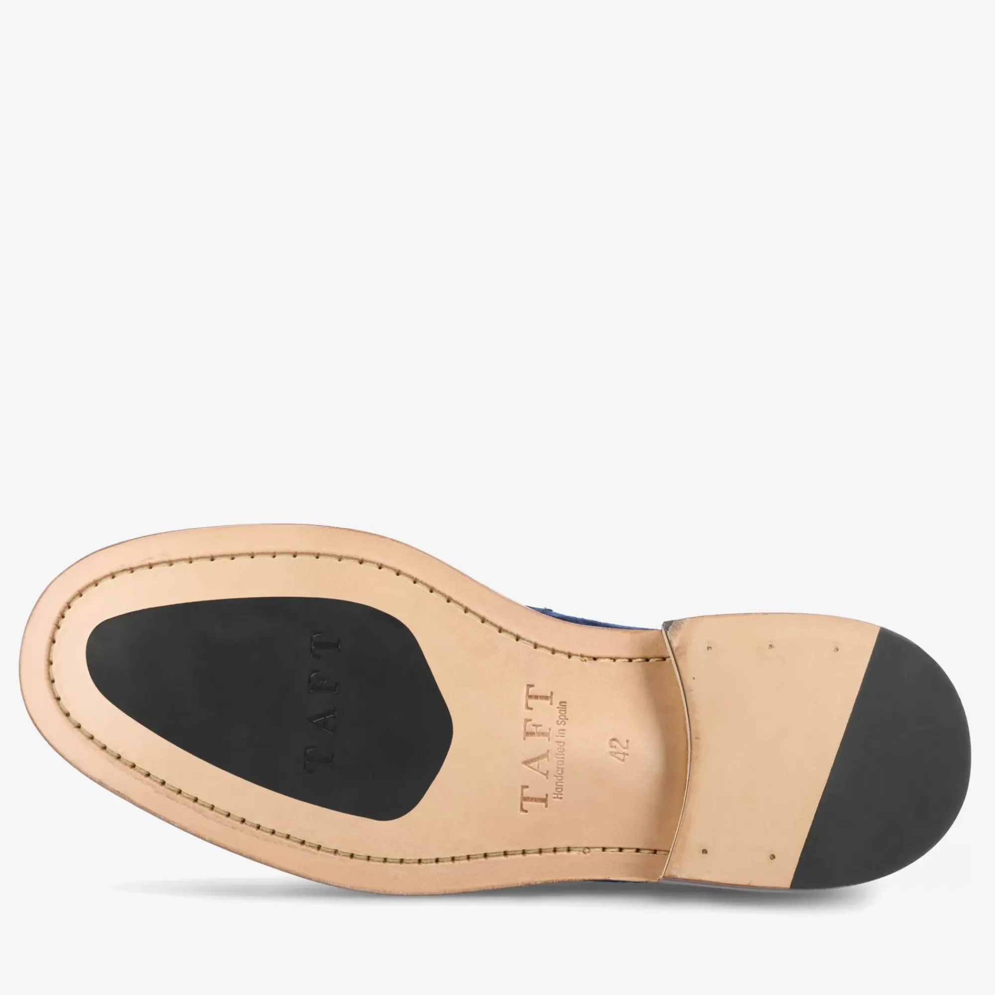 Hot TAFT The Fitz Loafer In Deep Azure - Velvet Loafers |
