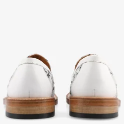 Sale TAFT The Fitz Loafer In Eden Blanc - White Loafers For Men |