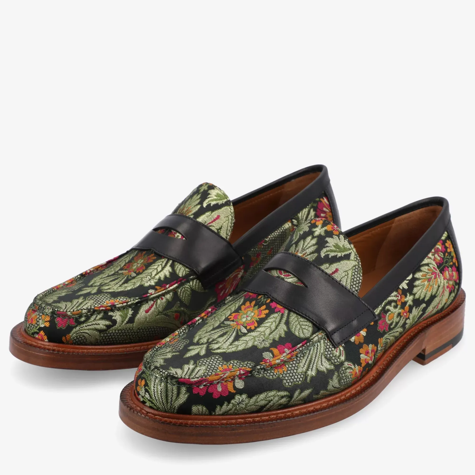 Best TAFT The Fitz Loafer In Victoria - Floral Men'S Loafers |