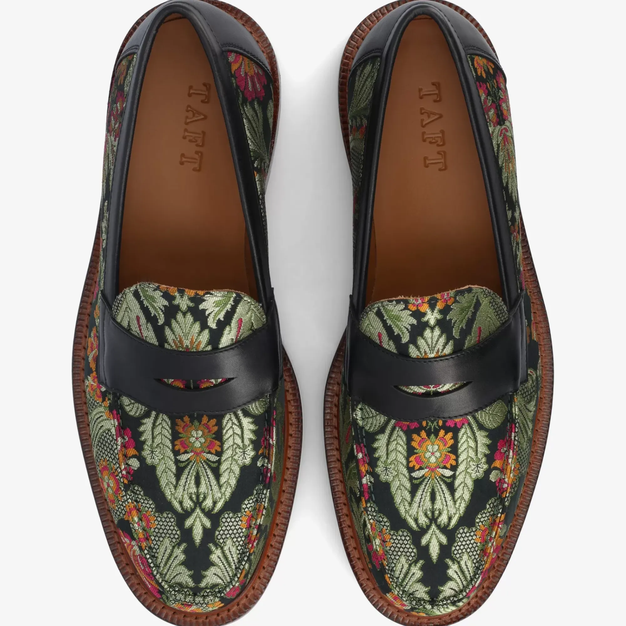 Best TAFT The Fitz Loafer In Victoria - Floral Men'S Loafers |