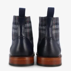 TAFT The Hamilton Boot In Blue Plaid |