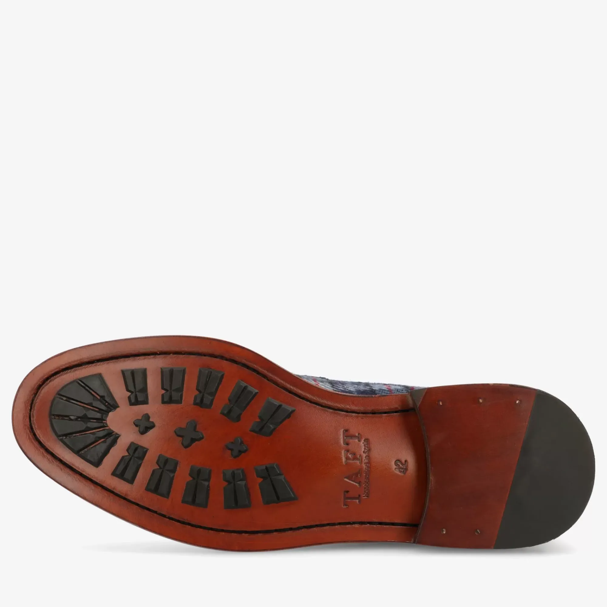 TAFT The Hamilton Boot In Blue Plaid |