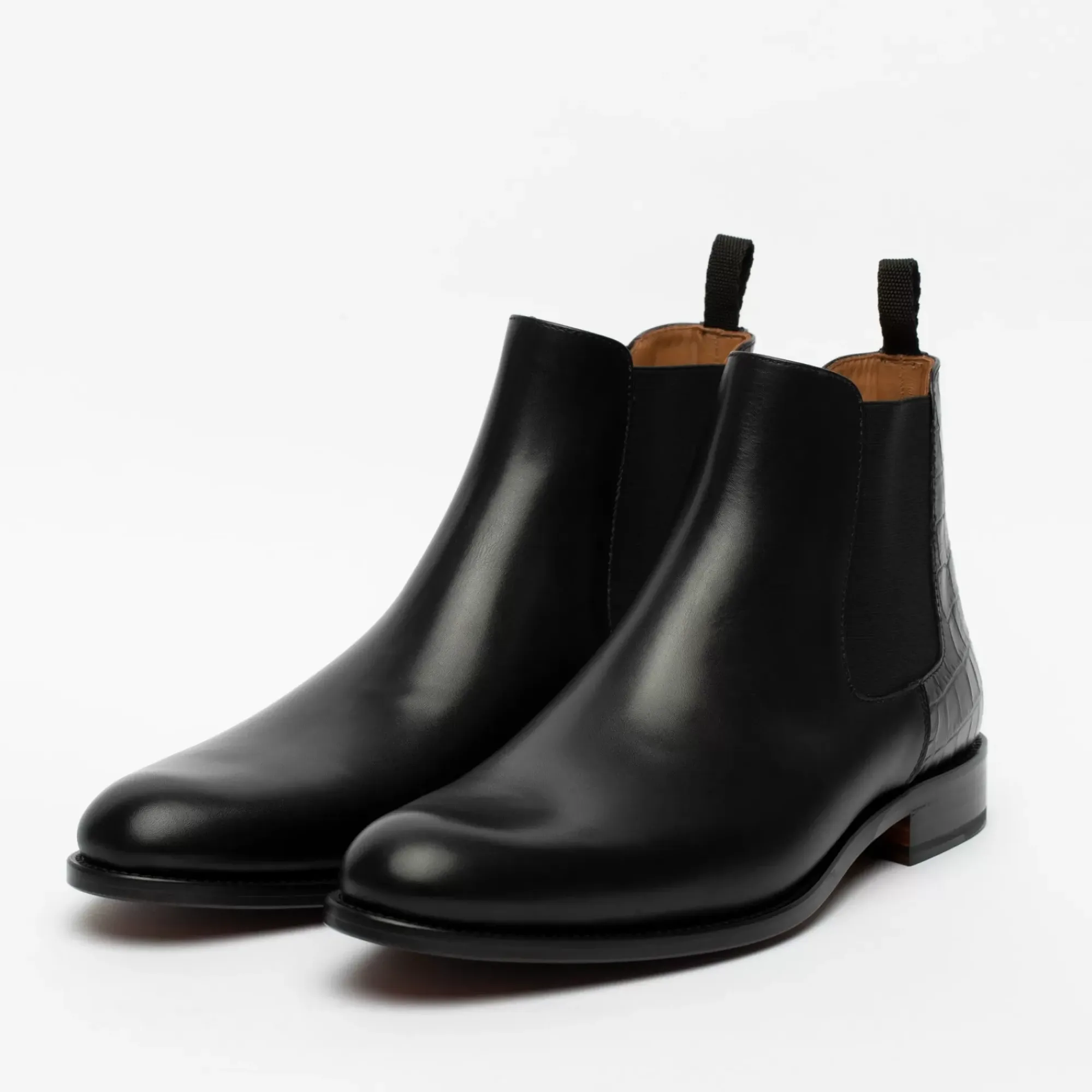Online TAFT The Hiro Boot - Men'S Black Leather Chelsea Boots |