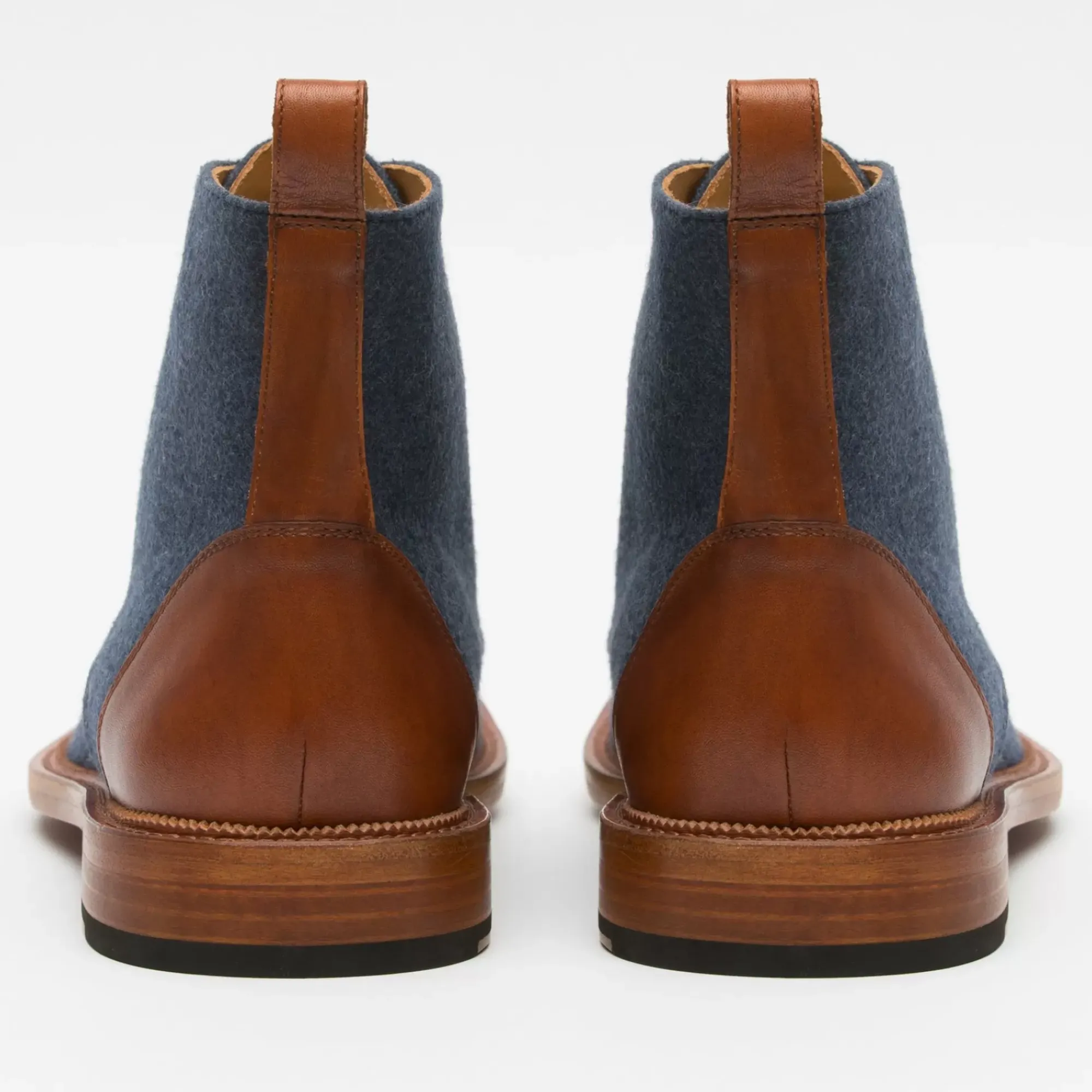 Discount TAFT The Jack Boot In Navy - Ankle Boots |