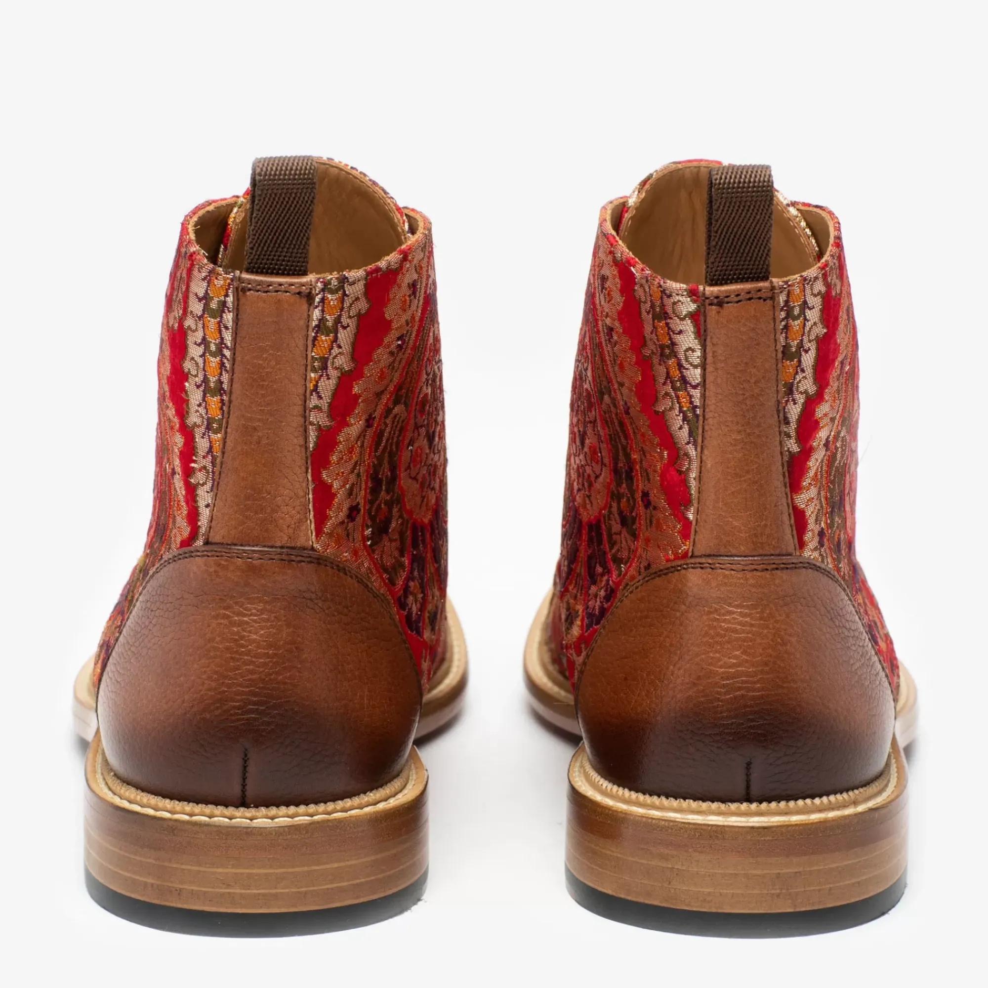 Best TAFT The Jack Boot In Red Paisley |