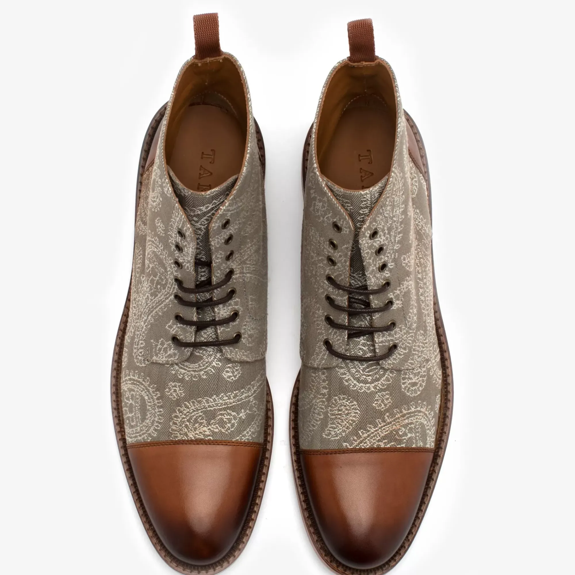 Hot TAFT The Jack Boot In Taupe Paisley |