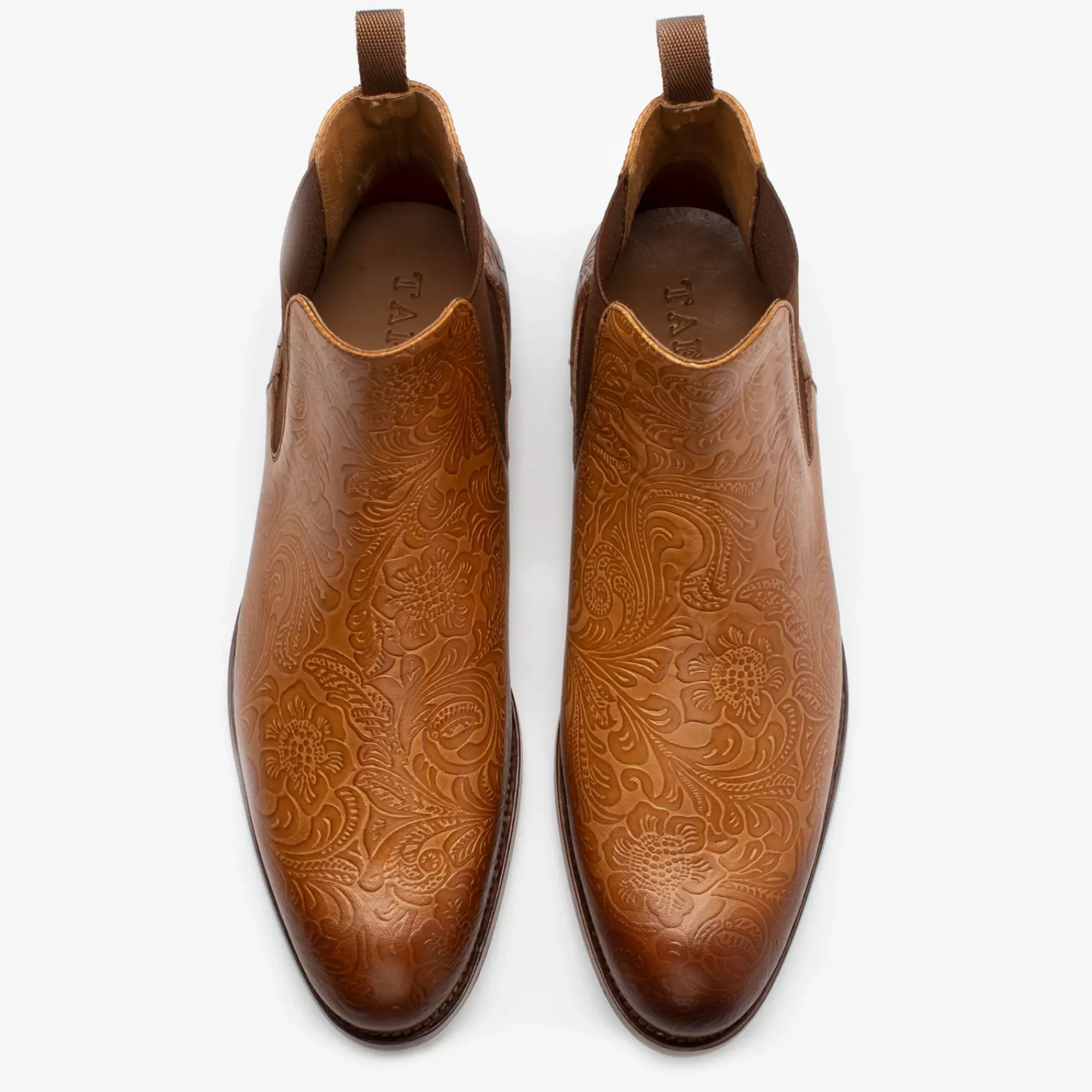 Best TAFT The Jude Boot In Honey Floral - Full Grain Leather |