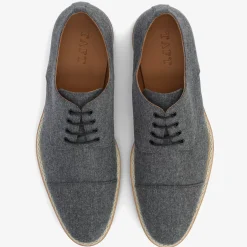 Online TAFT The Kennedy Shoe In Grey Wool |