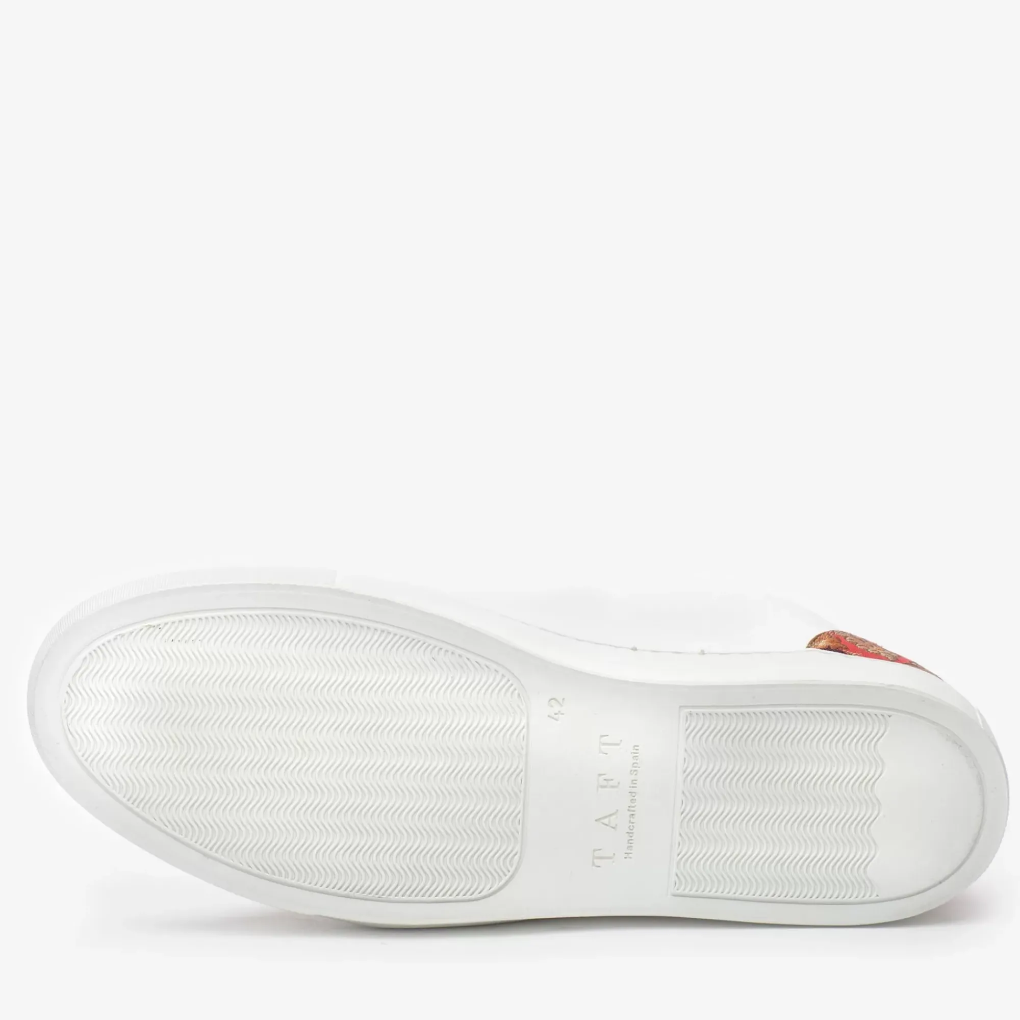 Discount TAFT The Klay Mid Top Sneaker In Red/White |