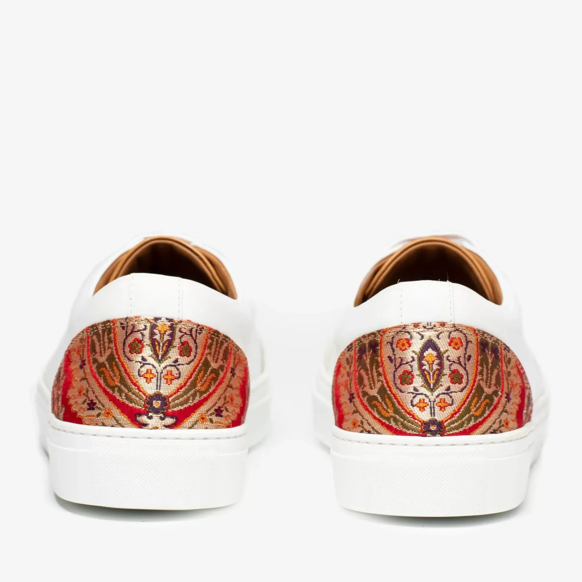 Best TAFT The Klay Sneaker - Red/White Leather Sneakers |