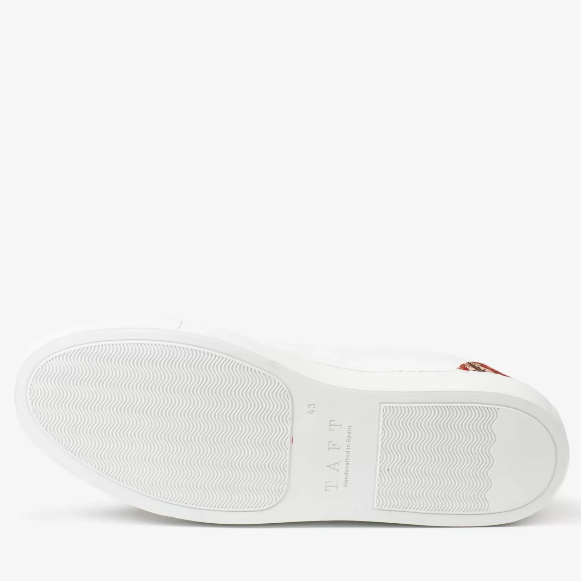 Best TAFT The Klay Sneaker - Red/White Leather Sneakers |