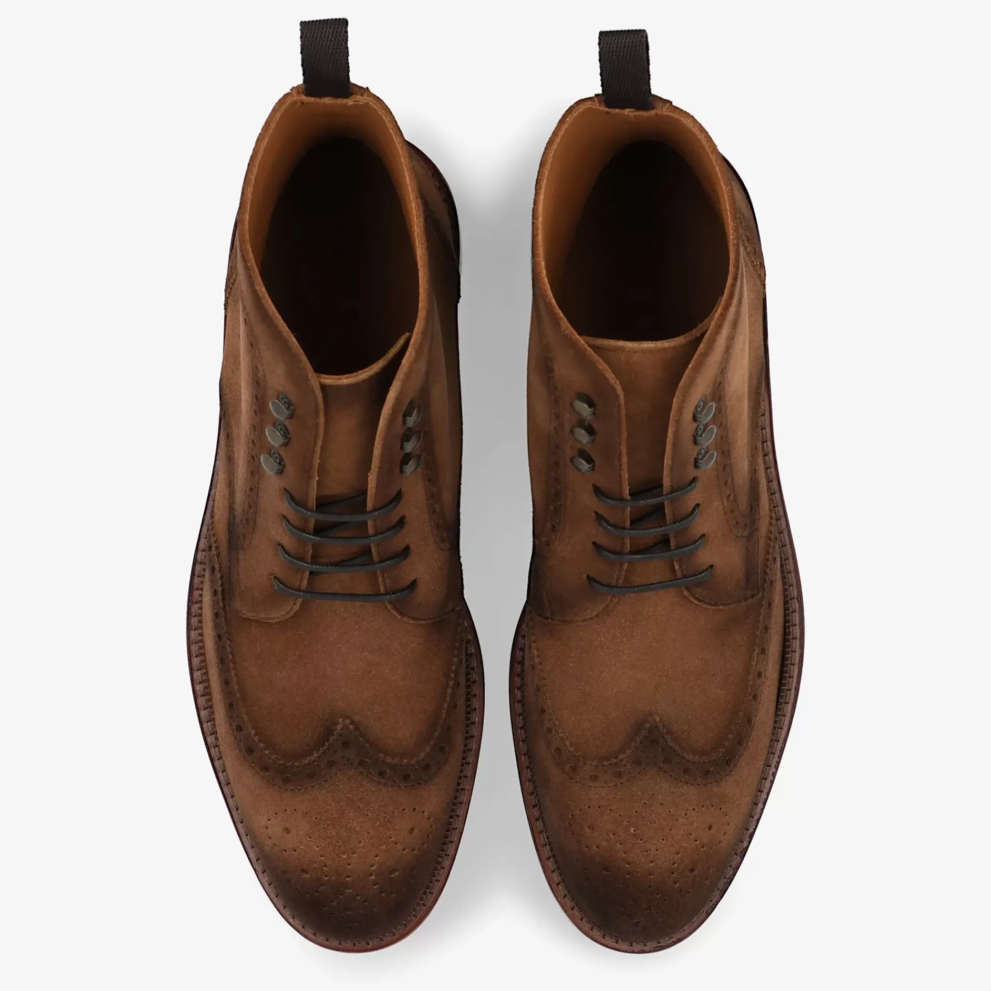 Best TAFT The Mack Boot In Brown - Suede Boots |