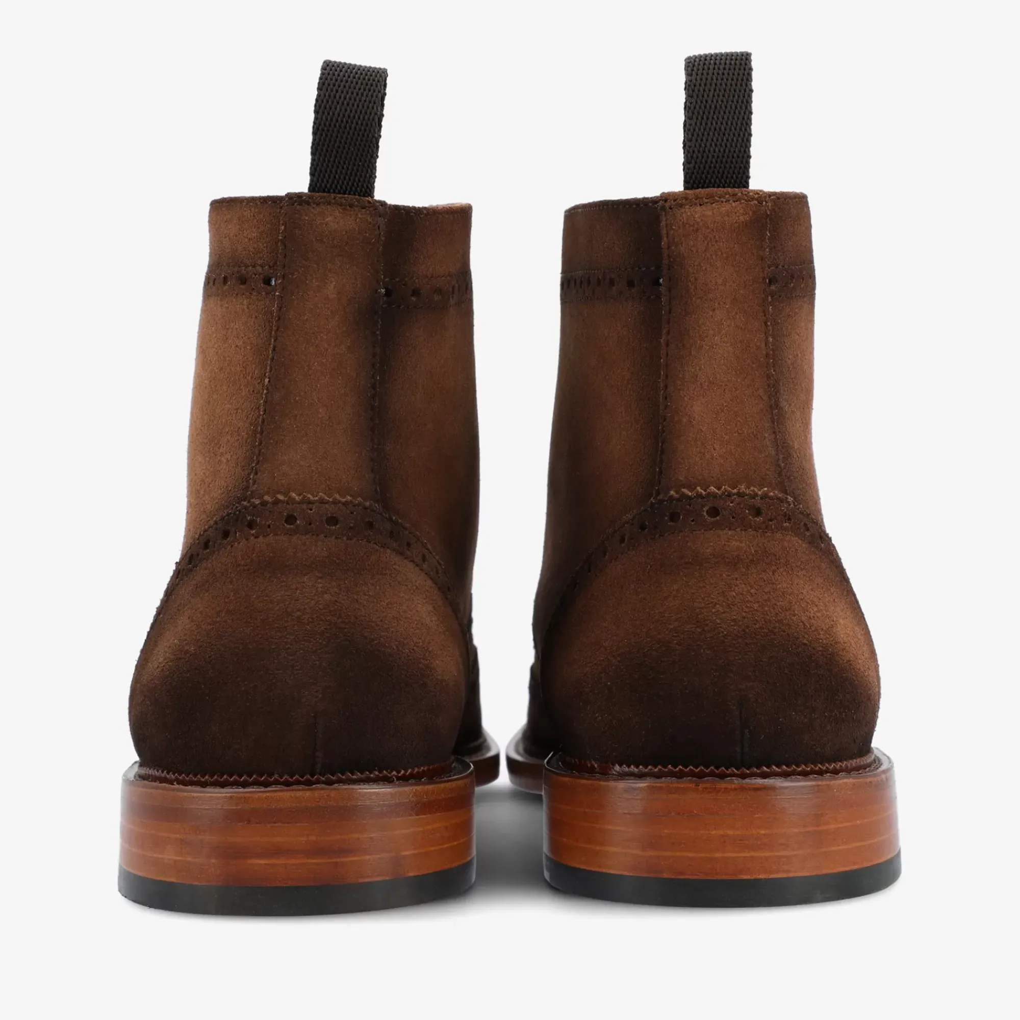 Best TAFT The Mack Boot In Brown - Suede Boots |