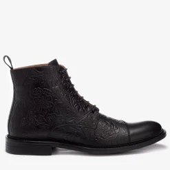 Hot TAFT The Paris Boot In Black Floral - Ankle Boots |