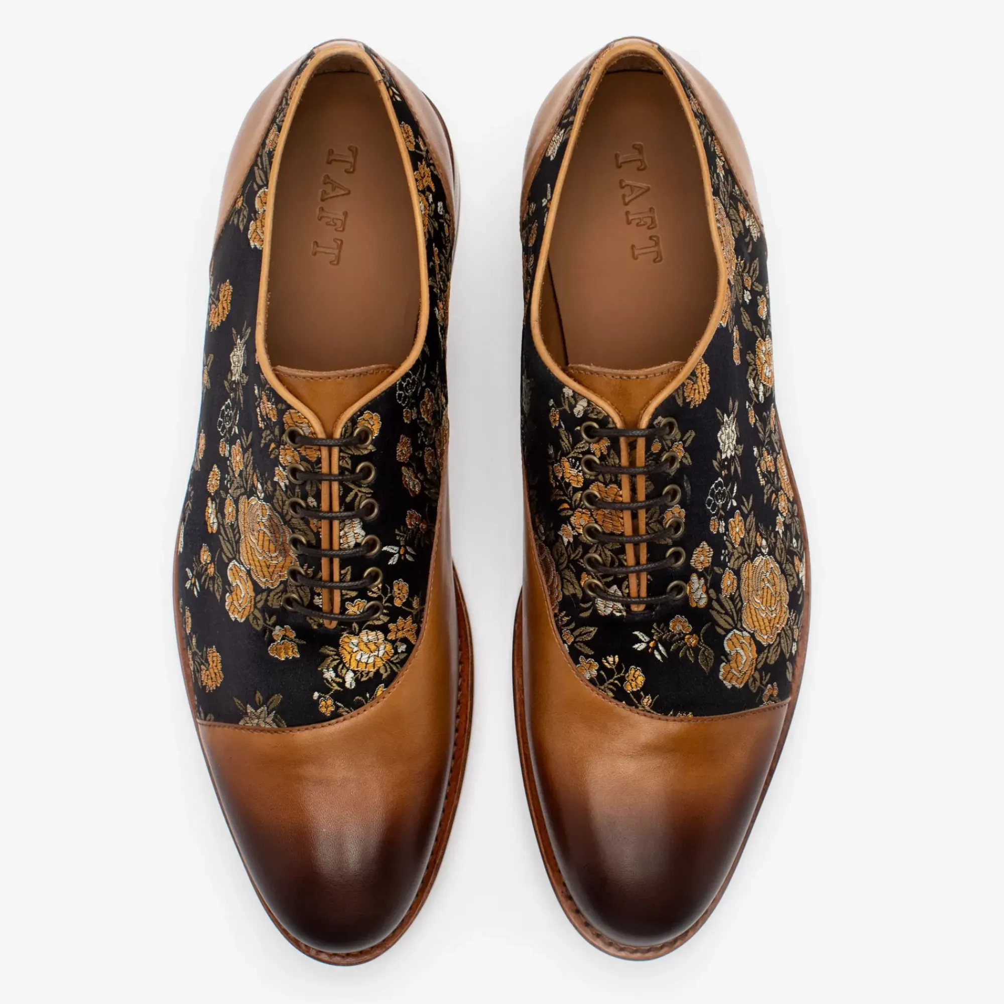 New TAFT The Paris Shoe In Eden - Men'S Floral Dress Shoes |