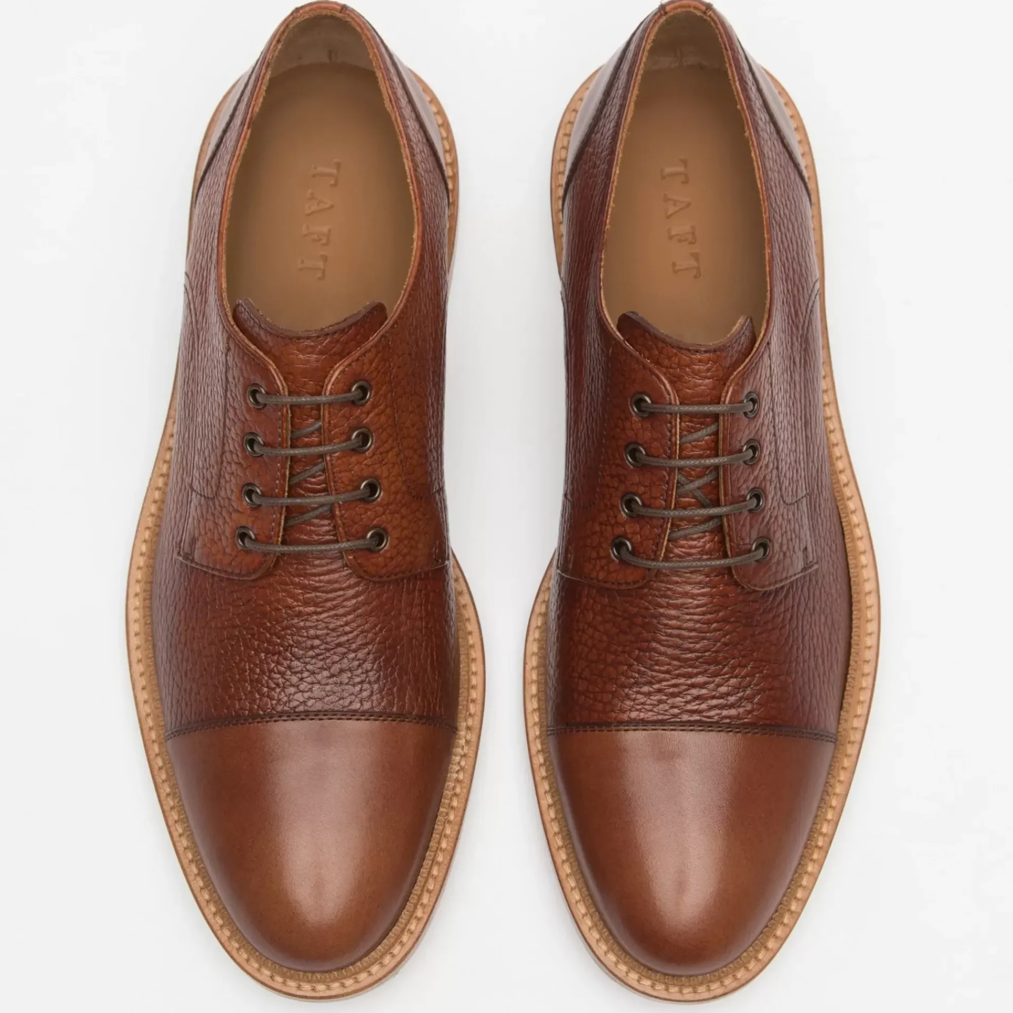 TAFT The Rome Shoe - Brown Leather Shoes |