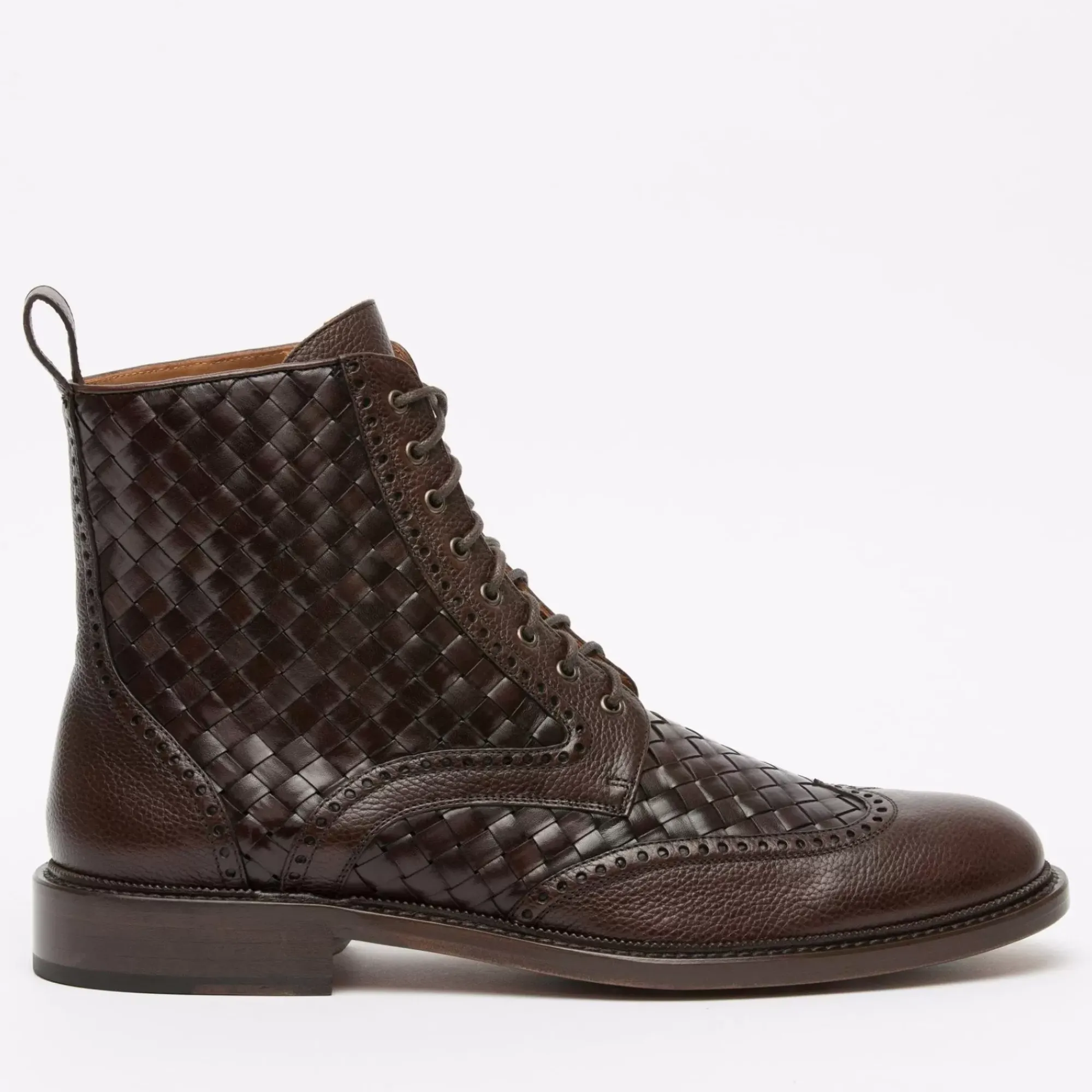 TAFT The Saint Boot In Espresso Brown - Dress Boot |