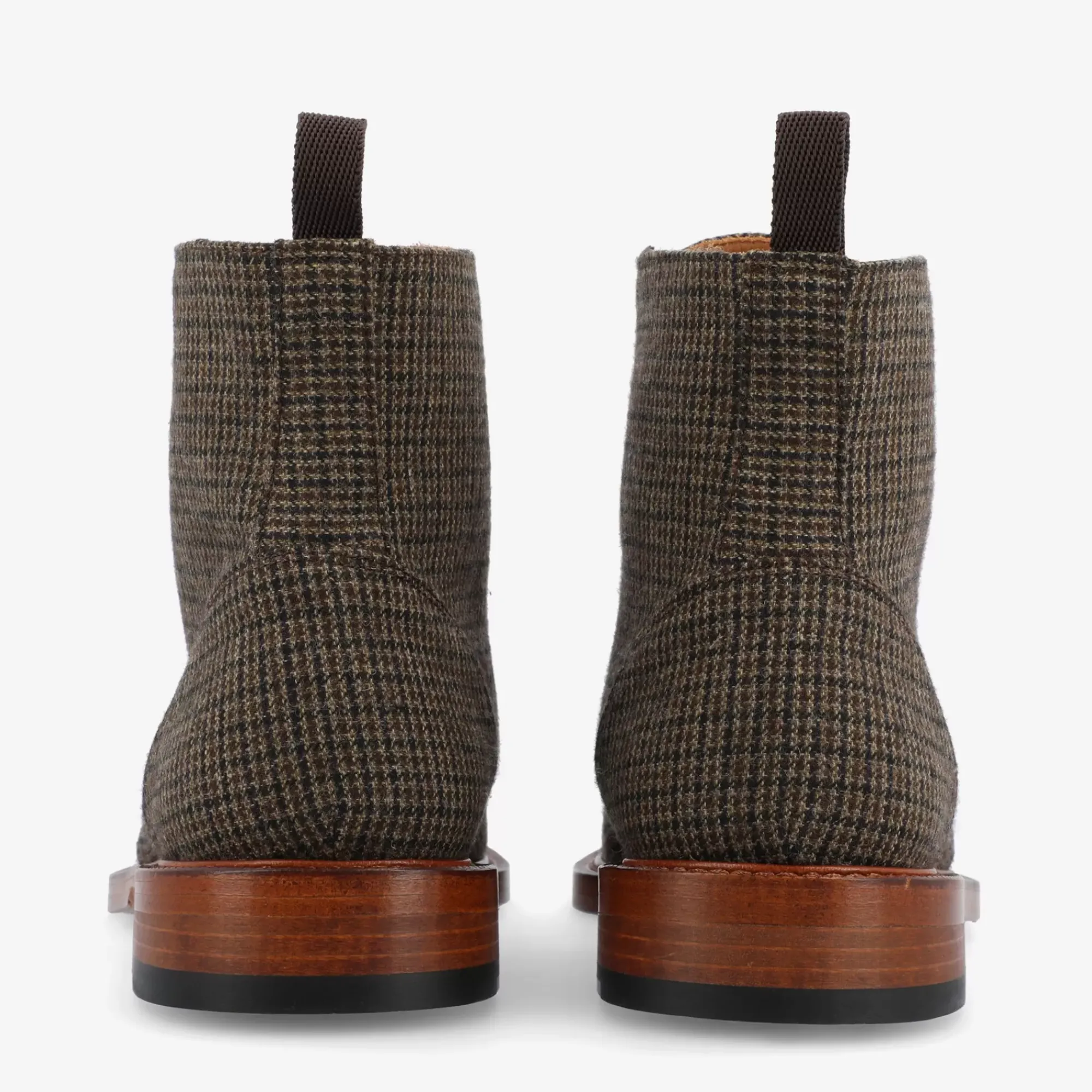 TAFT The Smith Boot In Espresso - Houndstooth Boot |