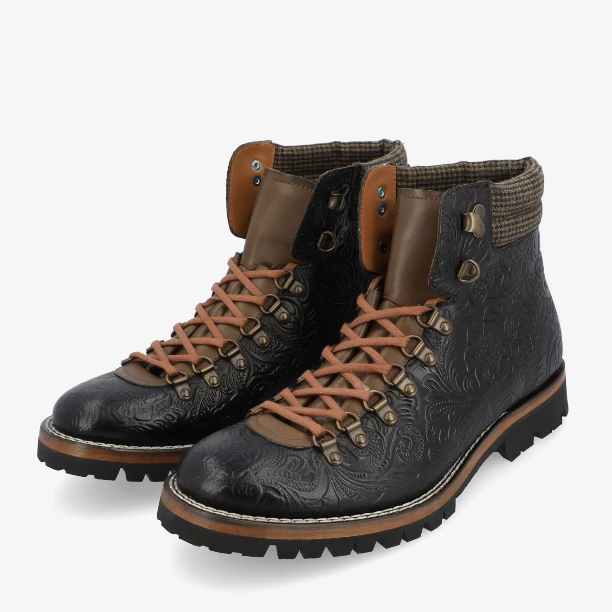 Clearance TAFT The Viking Boot In Black Floral |