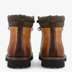TAFT The Viking Boot In Brown Floral |